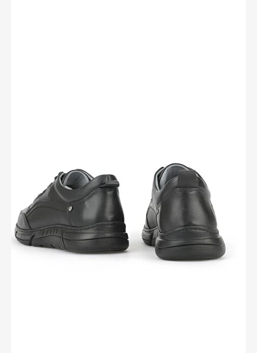 Ziya, Erkek Hakiki Deri Ayakkabı 1531057Z1100 Siyah - Görsel 4