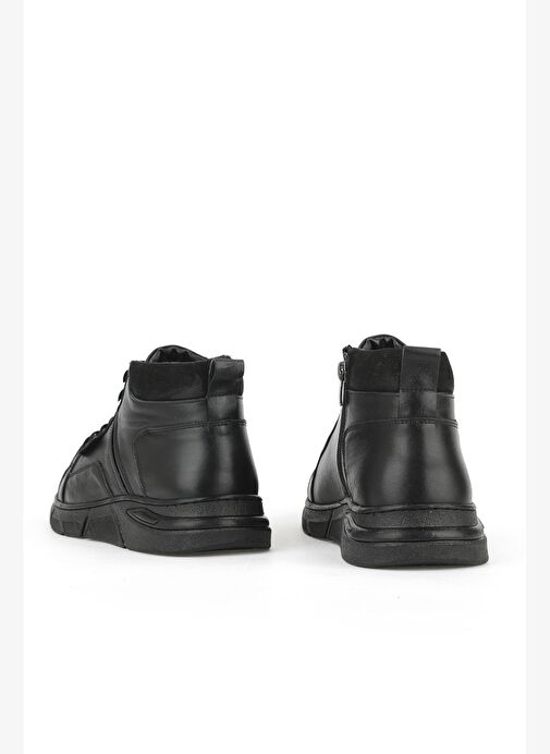 Ziya, Erkek Hakiki Deri Bot 1531057Z1220 Siyah - Görsel 4