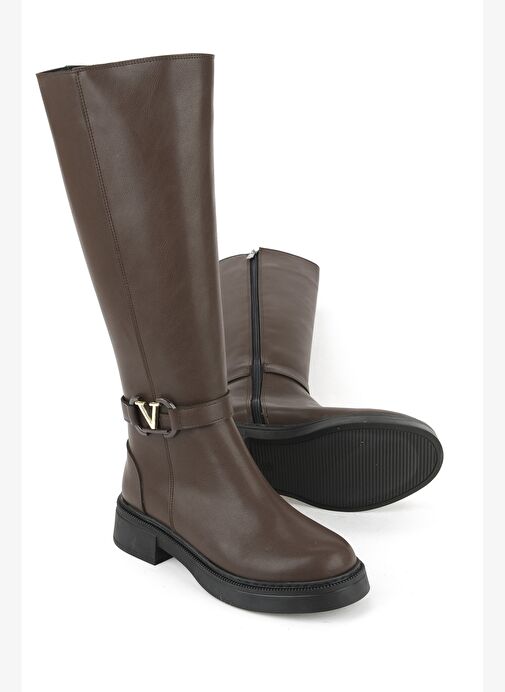 Ziya, Kadın Cizme 1531044Z40111 Kahve - Görsel 5