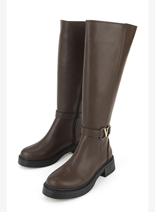 Ziya, Kadın Cizme 1531044Z40111 Kahve - Görsel 6