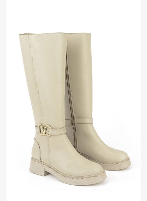 Ziya, Kadın Cizme 1531044Z40111 Bej - Görsel 3