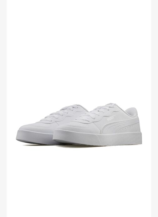 Puma Kadın Skye Clean Beyaz Spor Ayakkabı - 38014702 - Görsel 4