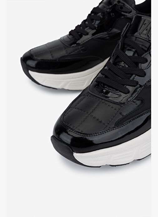 Valmenti Erkek Hakiki Deri Siyah Sneakers & Spor Ayakkabı - Görsel 4