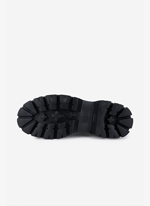 Valmenti Erkek Hakiki Deri Siyah Açma Casual Ayakkabı - Görsel 5