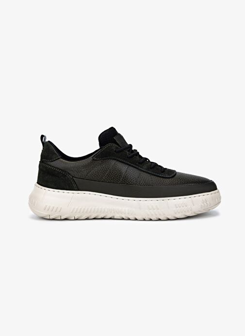 Valmenti Erkek Hakiki Deri Haki Sneakers & Spor Ayakkabı - Görsel 2