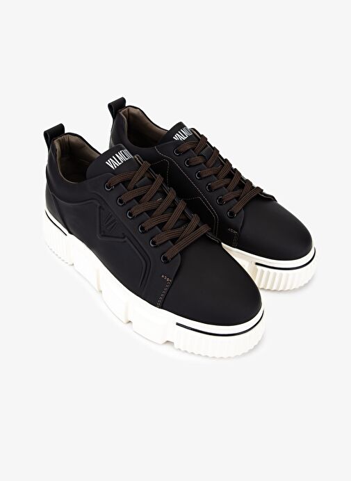 Valmenti Erkek Hakiki Deri Kahverengi Sneakers & Spor Ayakkabı - Görsel 3