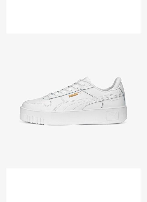 Puma Kadın Carina Street Beyaz Sneaker Ayakkabı - 38939001 - Görsel 5