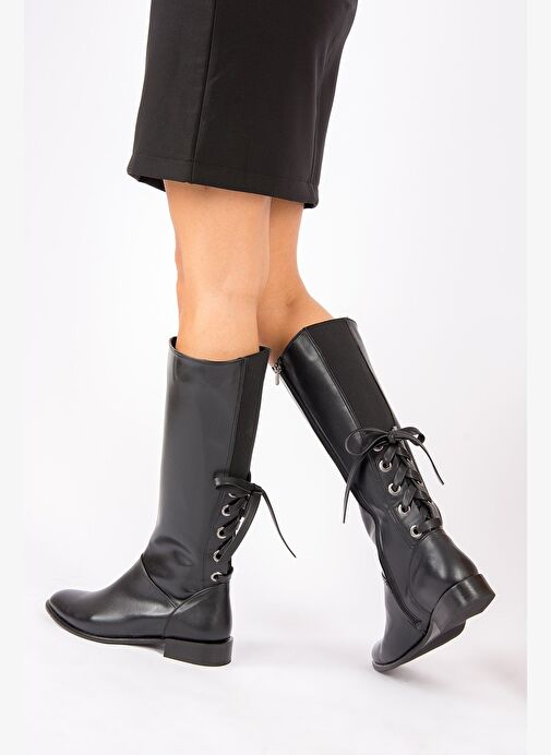 Siyah Kadın Çizme G654013609 - Görsel 2