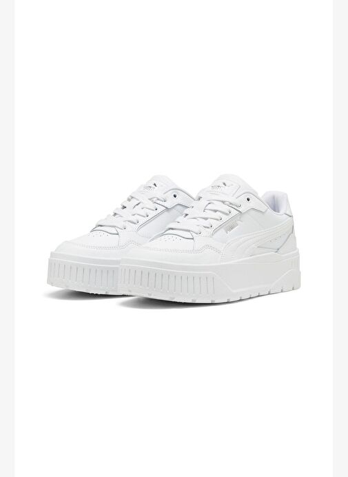 Puma Kadın Karmen II Idol Beyaz Sneaker - 39746102 - Görsel 4