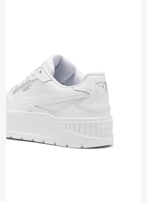 Puma Kadın Karmen II Idol Beyaz Sneaker - 39746102 - Görsel 5