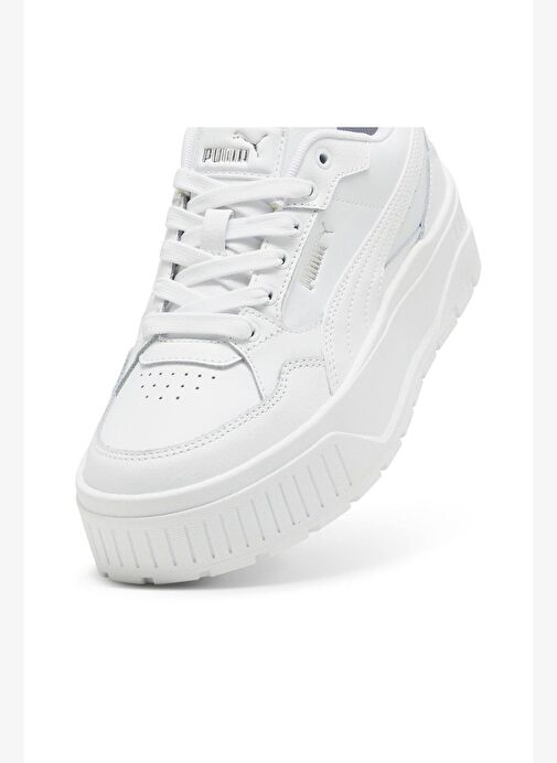 Puma Kadın Karmen II Idol Beyaz Sneaker - 39746102 - Görsel 9