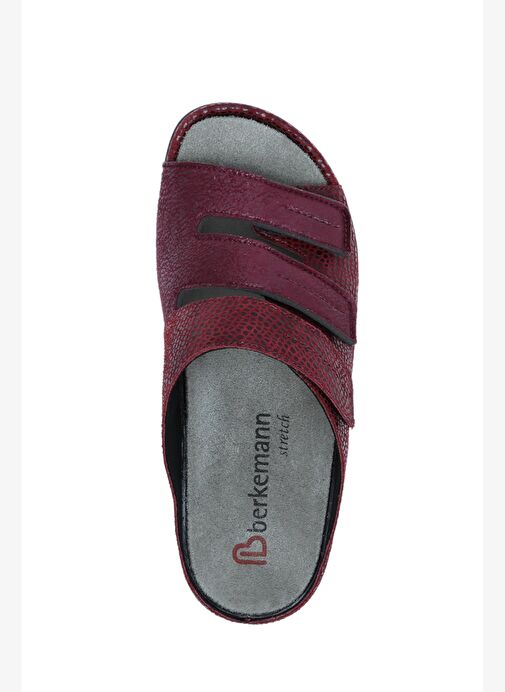 1013 Berkemann Andrea Kadın Anatomik Deri Terlik 3.0-8.5 - Görsel 4