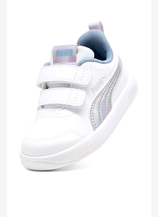 Puma Courtflex V3 Spacebelle Vınf Çocuk Spor Ayakkabı - Görsel 5