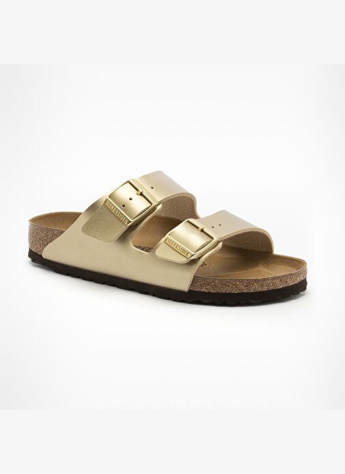 ARIZONA BF W Kadın Terlik 1016111 Arizona Birkenstock Bf Gold - Görsel 2