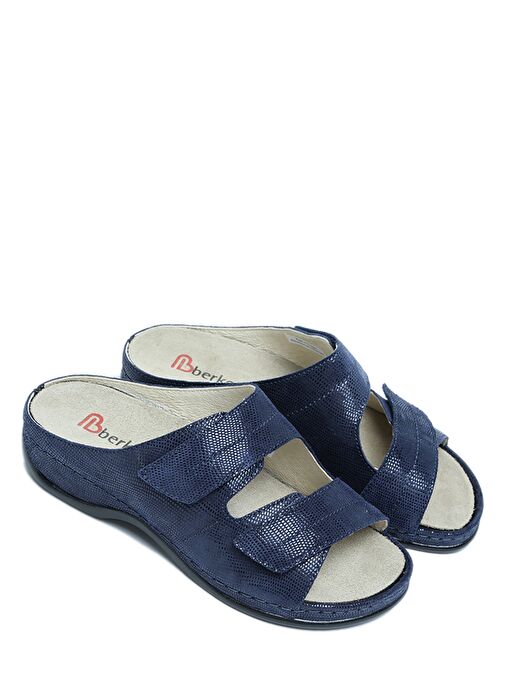 1002 Berkemann Daria Kadın Anatomik Deri Terlik 3.0-8.5 - Görsel 3