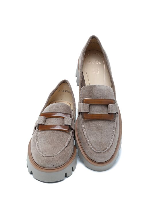 21703 Ara Shoes Oxford Kadın Deri Loafer 3.5-7.5 - Görsel 4