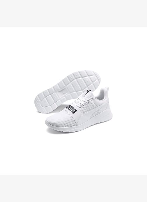 Puma Anzarun Lite Bold Unisex Beyaz Spor Ayakkabı (372362-02) - Görsel 4