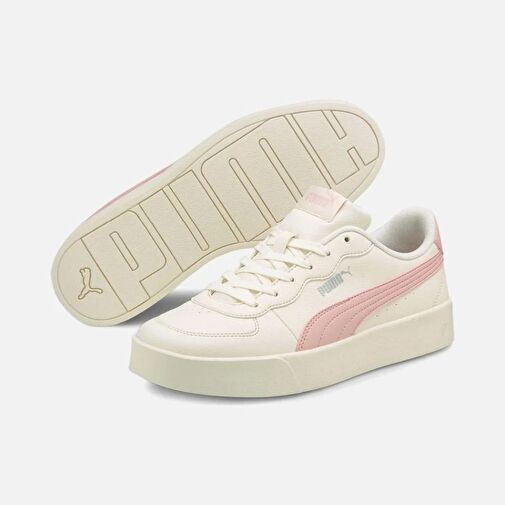 Puma Skye Clean Kadın Spor Ayakkabı 38014705 Ekru - Görsel 6