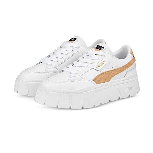 Puma Mayze Stack Wns Kadın Günlük Ayakkabı 384363-03 Beyaz - Görsel 4