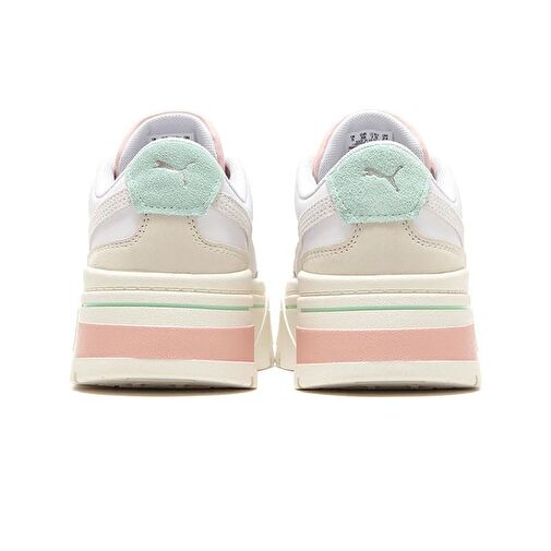 Puma Mayze Stack Luxe Wns Kadın Günlük Ayakkabı 389853-04 Beyaz - Görsel 4