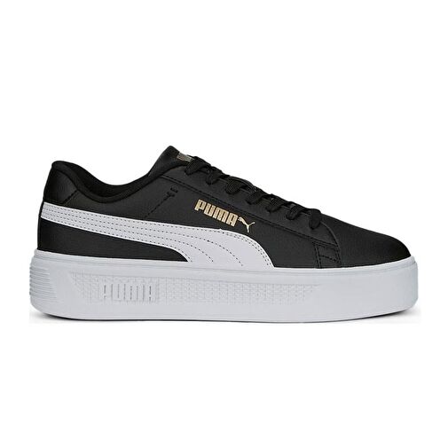 Puma Smash Platform V3 Kadın Günlük Ayakkabı 390758-02 Siyah - Görsel 2