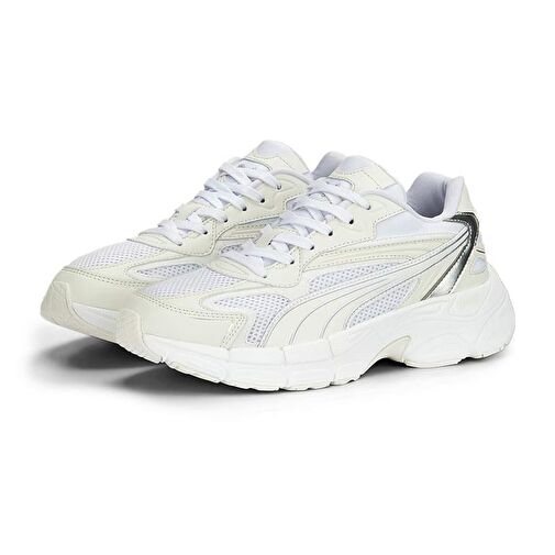 Puma Teveris Nitro Metallic Wns Kadın Günlük Ayakkabı 391098-01 Beyaz - Görsel 4