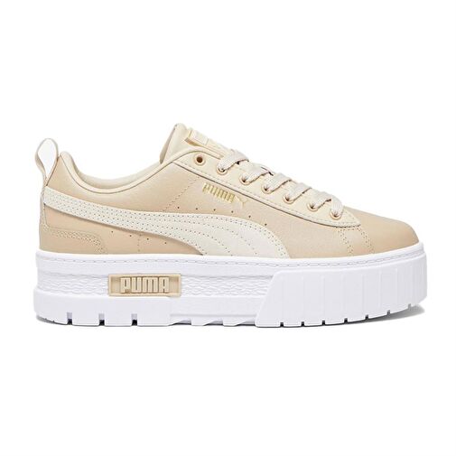 Puma Mayze Lth Wns Kadın Günlük Ayakkabı 381983-36 Bej - Görsel 2
