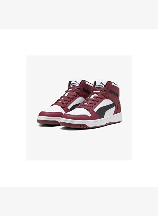 Puma Rebound Layup Unisex Beyaz Spor Ayakkabı (369573-37) - Görsel 3