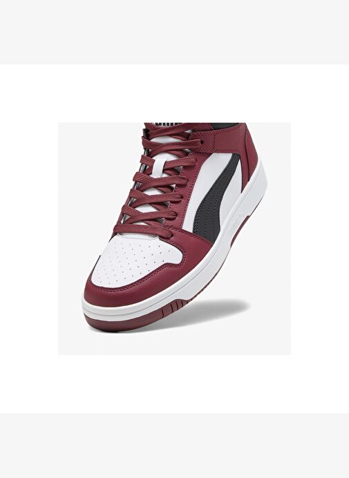 Puma Rebound Layup Unisex Beyaz Spor Ayakkabı (369573-37) - Görsel 6