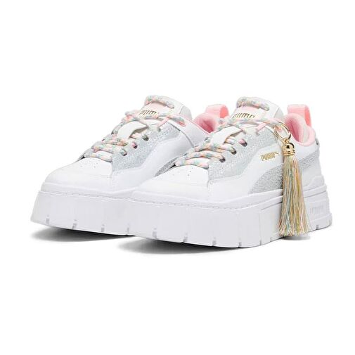 Puma Mayze Stack Xpl Bm Fashion Wns Kadın Günlük Ayakkabı 393058-01 Beyaz - Görsel 3