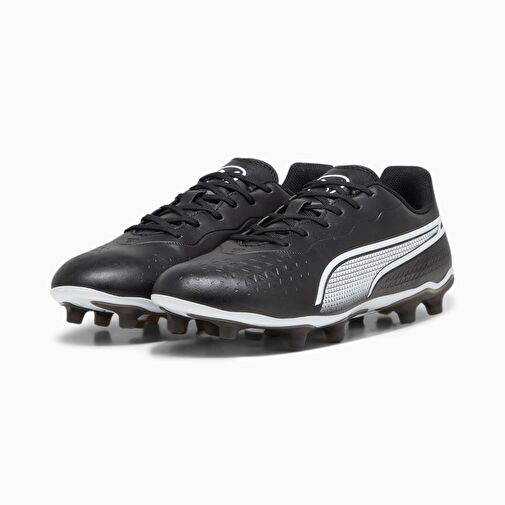 Puma King Match Fg/Ag Erkek Futbol Ayakkabısı 107570-01 Siyah - Görsel 5