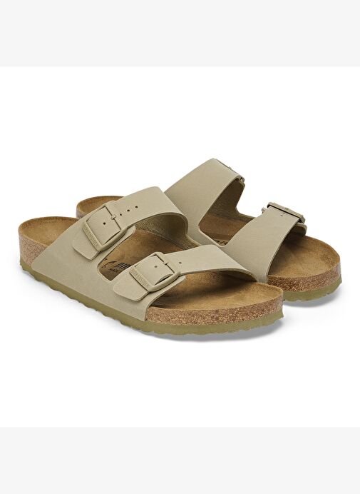 Kadın Terlik 1027697 Birkenstock ARIZONA BF FADED KHAKI - Görsel 7