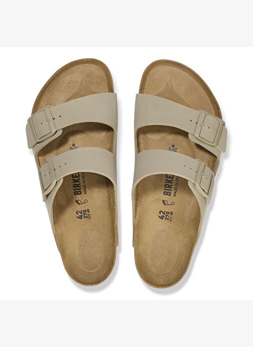 Kadın Terlik 1027697 Birkenstock ARIZONA BF FADED KHAKI - Görsel 6