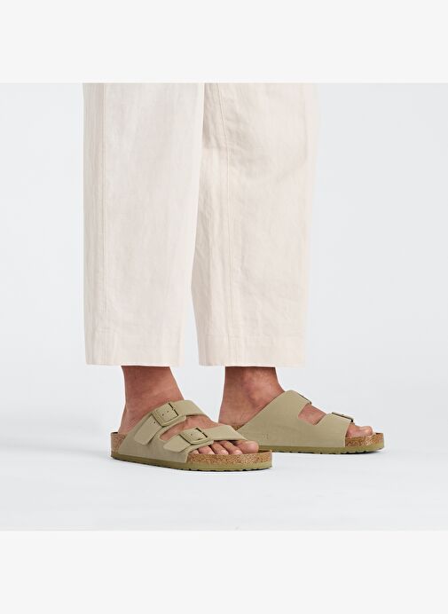 Kadın Terlik 1027697 Birkenstock ARIZONA BF FADED KHAKI - Görsel 3