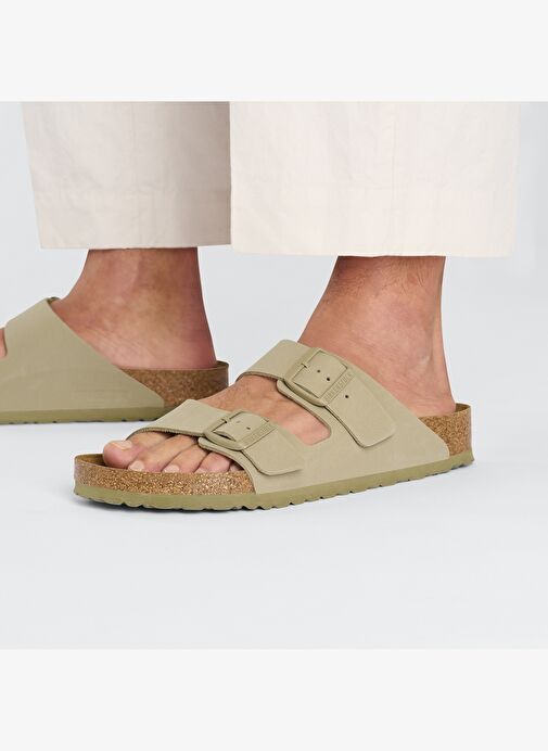 Kadın Terlik 1027697 Birkenstock ARIZONA BF FADED KHAKI - Görsel 4
