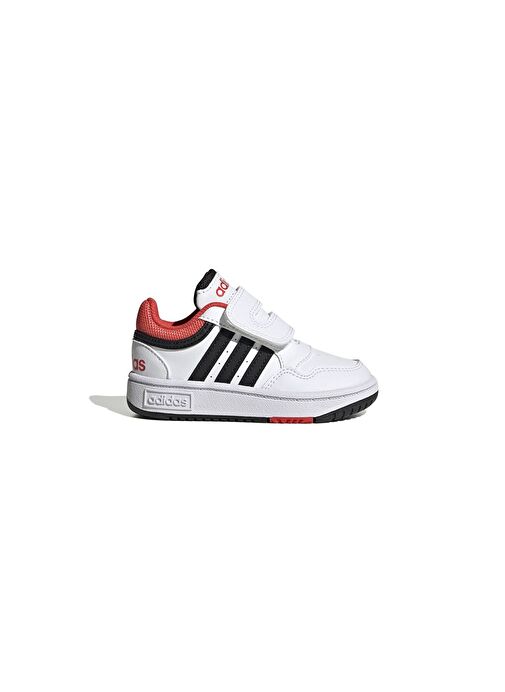 adidas Hoops 3.0 Çocuk Beyaz Spor Ayakkabı (H03860) - Görsel 4