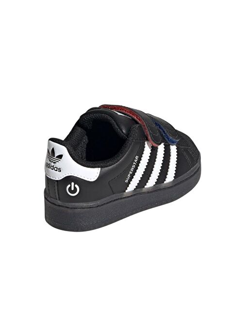Adidas adidas Siyah Bebek Sneaker SUPERSTAR LED LIGHTS CF I JI0507 | Boyner Siyah - 8. görsel