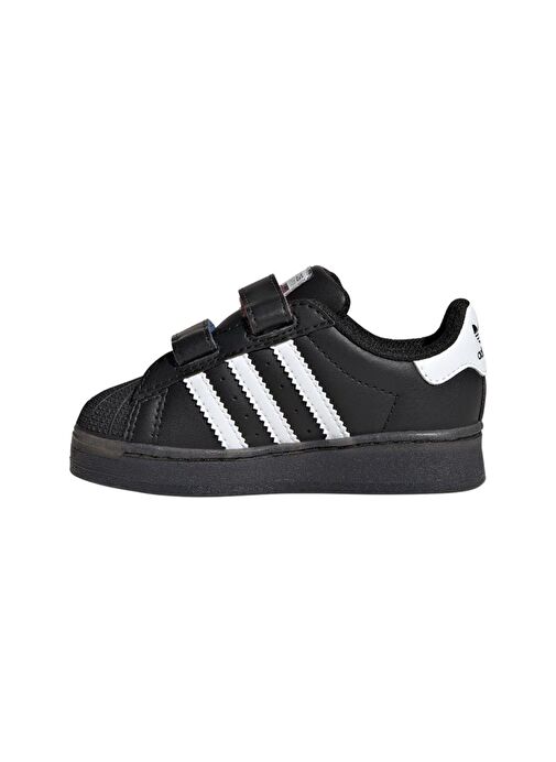 Adidas adidas Siyah Bebek Sneaker SUPERSTAR LED LIGHTS CF I JI0507 | Boyner Siyah - 6. görsel