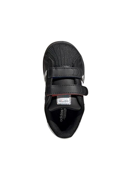 Adidas adidas Siyah Bebek Sneaker SUPERSTAR LED LIGHTS CF I JI0507 | Boyner Siyah - 4. görsel
