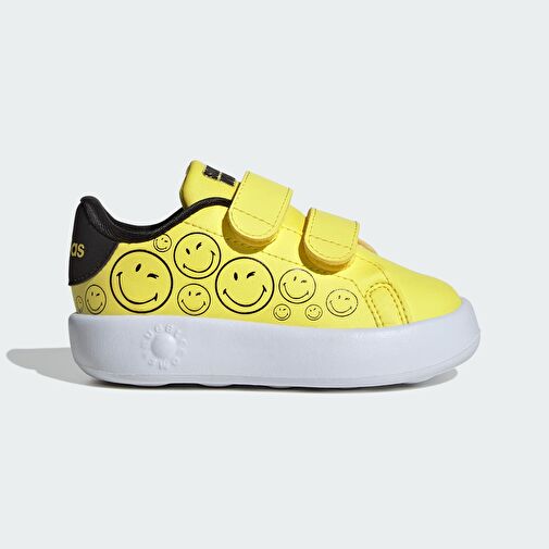 adidas JI0501 ADVANTAGE SMILEY CF I Çocuk Günlük Spor Ayakkabısı - Görsel 2