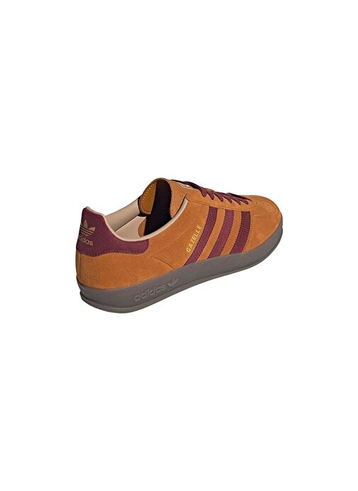 adidas Erkek Kahverengi Sneaker GAZELLE INDOOR JH5411 - Görsel 8