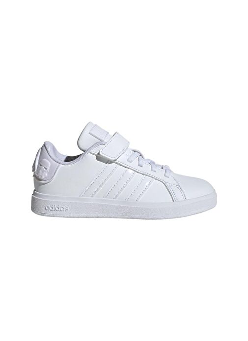 adidas Beyaz Çocuk Yürüyüş Ayakkabısı STAR WARS Grand Court 2.0 EL C IH7576 - Görsel 2