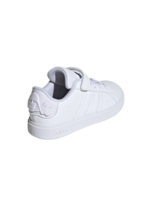 adidas Beyaz Çocuk Yürüyüş Ayakkabısı STAR WARS Grand Court 2.0 EL C IH7576 - Görsel 8