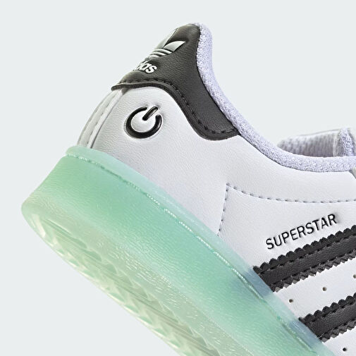 Adidas Bebek Günlük Spor Ayakkabı Superstar Led Light Ig7005 - Görsel 8