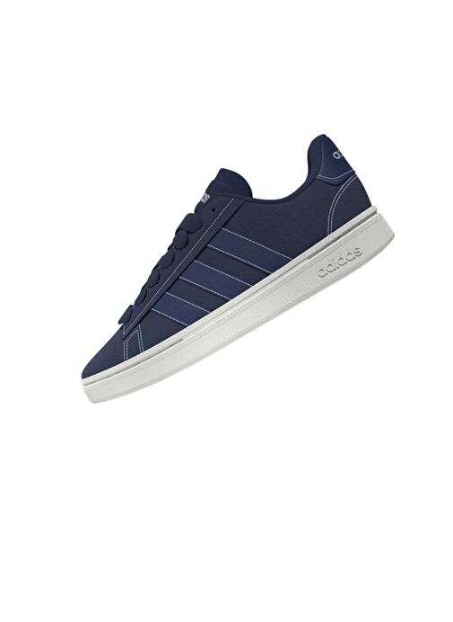 adidas Erkek Mavi Yürüyüş Ayakkabısı GRAND COURT ALPHA 00s JH8674 - Görsel 4