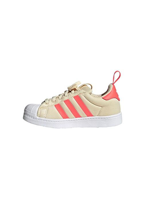 adidas Sarı Çocuk Sneaker SUPERSTAR 360 CF C JH5214 - Görsel 6