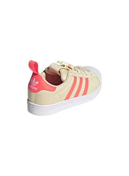 adidas Sarı Çocuk Sneaker SUPERSTAR 360 CF C JH5214 - Görsel 8