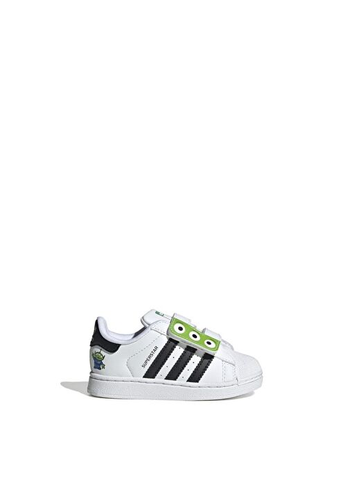 adidas Bebek Sneaker SUPERSTAR II CF I JI0090 - Görsel 3