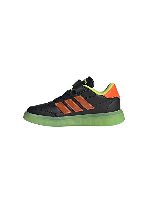 adidas Çocuk Siyah Yürüyüş Ayakkabısı COURTBLOCK EL C JQ7351 - Görsel 6