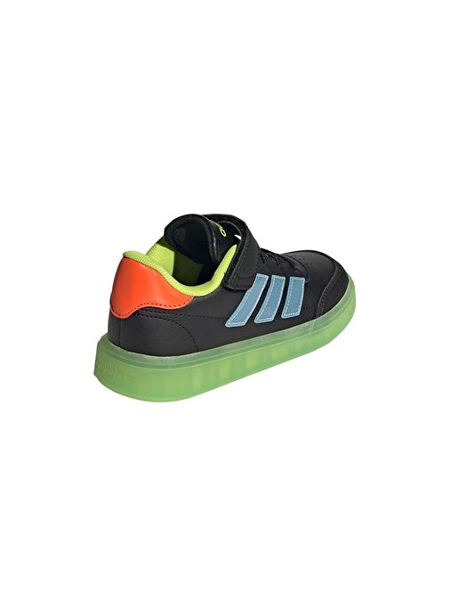 adidas Çocuk Siyah Yürüyüş Ayakkabısı COURTBLOCK EL C JQ7351 - Görsel 8